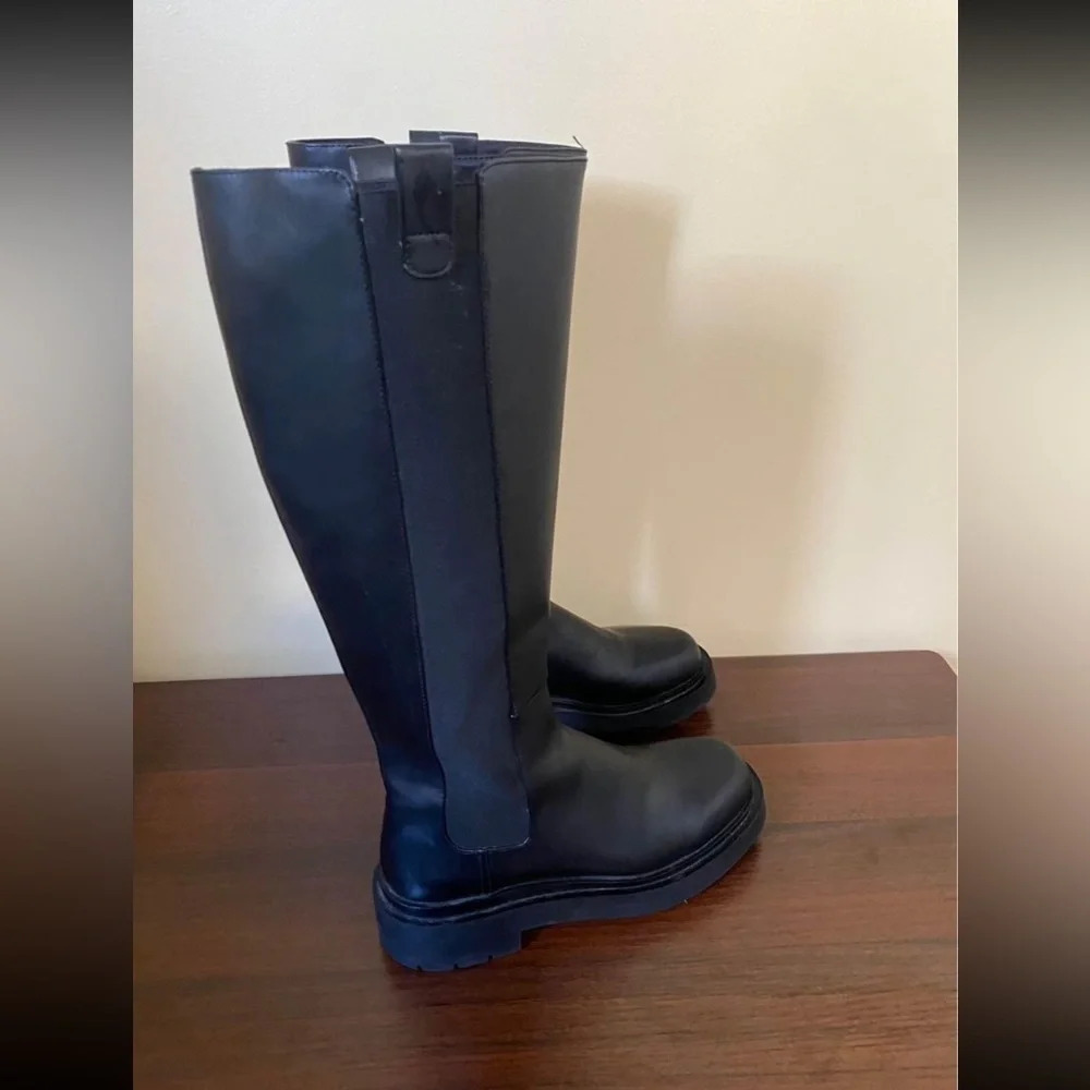 H&M Faux Leather Boots - Picture 6 of 9